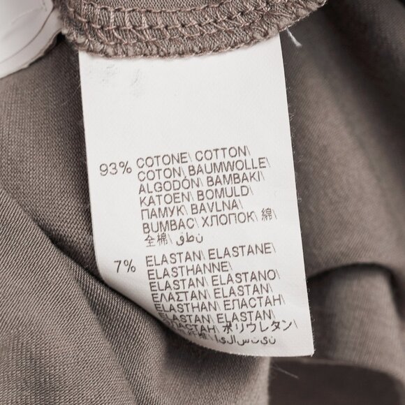 Brunello Cucinelli SS/16 Taupe Cotton Jersey Monili-Bead T-Shirt - Picture 8 of 10